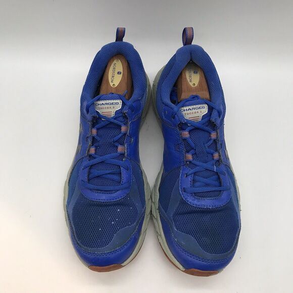 Under Armour Charged Toccoa 2 Sneakers Men's 10.5 Blue Running Shoes 3021955-401 - Picture 5 of 10